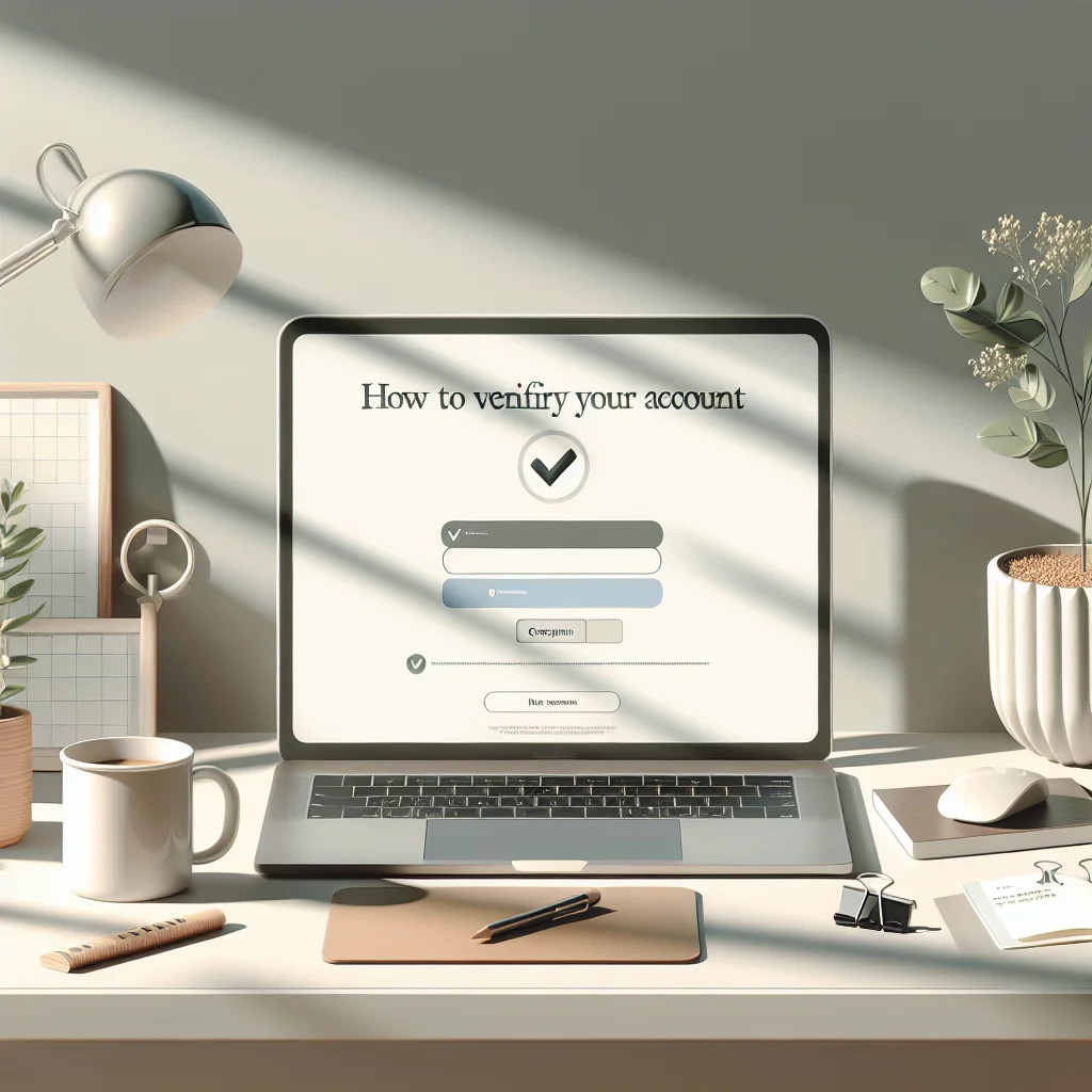 Como verificar sua conta
